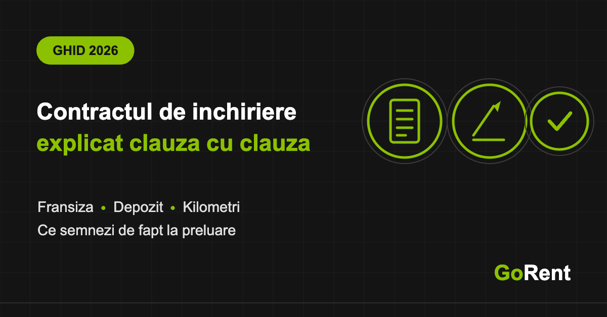 Contract inchirieri auto explicat - GoRent
